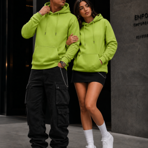 Neon Lime Premium Hoodie || Uni-Sex