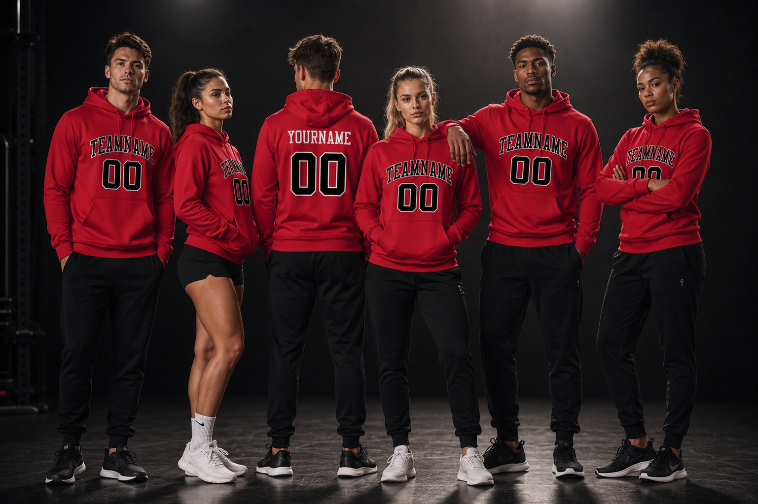 Classic Red Pullover Hoodie - Image 7