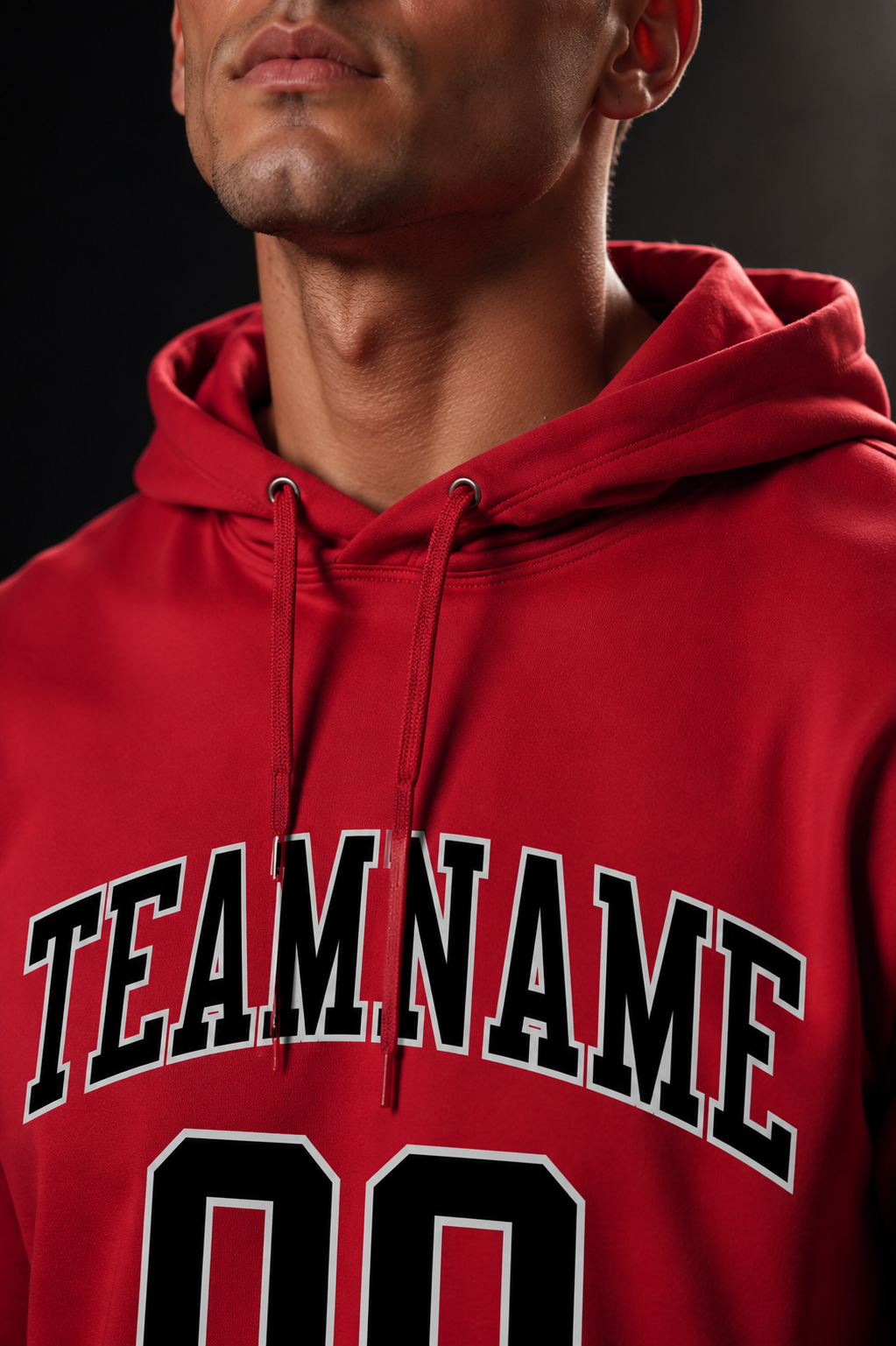 Classic Red Pullover Hoodie - Image 4