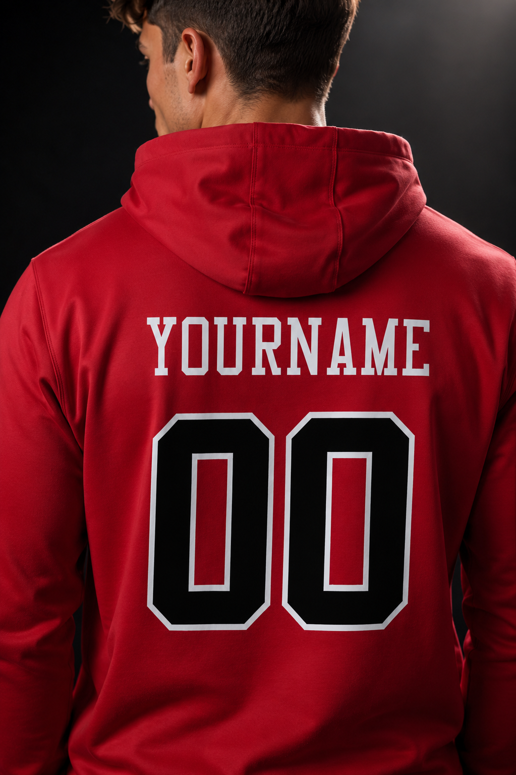 Classic Red Pullover Hoodie - Image 6